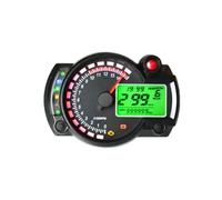 Motocicletta Contachilometri Tachimetro Contachilometri universale per motocicletta tachimetro digitale contagiri indicatore RPM 15000 per ruote per 8-22 pollici