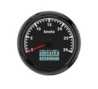 Motocicletta Contachilometri Tachimetro Contagiri universale da 85 mm 0-60 nodi 0-120 km/h 0-160 mph contachilometri retroilluminato per moto