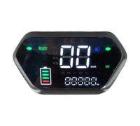Motocicletta Contachilometri Tachimetro Cruscotto universale per motocicletta, display a LED, contachilometri, contagiri, scooter, 48 V, 60, 72