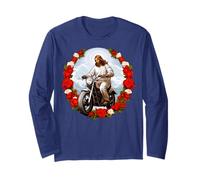 Motocicletta di Gesù Maglia a Manica