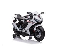 Motocicletta elettrica per bambini Honda CBR 1000RR bianca