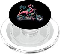 Motocicletta Flamingo Palma Avventura Tropicale PopSockets PopGrip per MagSafe