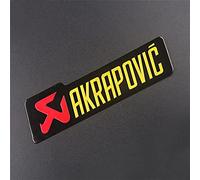 Motocicletta for tubi di scarico adesivi decalcomania in alluminio 3d resole-resistente alle decalcomanie universale for scorepio due fratelli freccia Mivv (Color : PQT101)