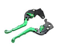 motocicletta frizione Per Cagiva Per Mito Per Planet Per Raptor Per Supercity 125 Moto Maniglia Di Controllo Regolabile Pieghevole Retro Leva Di Frizione Del Freno Leva freno frizione frizione(Green)