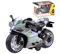 Motocicletta giocattolo con carica metallica - C