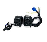 Motocicletta Interruttore Manubrio 1 paio di interruttori per moto, clacson, indicatori direzione, fari, abbaglianti/anabbaglianti, luce avviamento per YBR125, per YBR 125, per YBR250 2002-2013