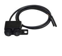 Motocicletta Interruttore Manubrio Interruttori Per Montaggio Su Specchio Doppio Da 10 Mm Per Moto 12 V Faro Per Fari Fendinebbia Emergenza Pulsante Interruttore On-off A 3 Vie