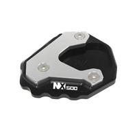 Motocicletta Kickstand Pad Accessori Moto Cavalletto Laterale CNC Supporto Allargato Per NX500 NX 500 Nx500 2023-2025