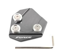 Motocicletta Kickstand Pad Accessori Per Moto CNC Cavalletto Laterale Piastra Di Estensione Allargata Per FORCE155 SMAX155 SMAX Per Force 155