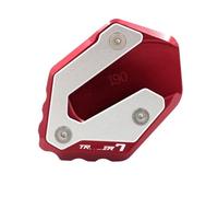 Motocicletta Laterale per Piastra Supporto Per Estensione Del Cavalletto Laterale Per Moto, Piastra Di Supporto, Per TRACER 7 7GT, Tracer 700 GT(For Tracer 7 Red)