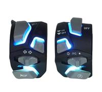 Motocicletta Manubrio Interruttore Controllo Interruttore Manubrio Universale Per Moto, Spia Faro, Indicatore Di Direzione, Segnale Luminoso, Pulsante Di Avviamento Del Clacson(2)