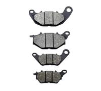 Motocicletta Pastiglie Freno Per FA662 FA663 Per Xmax Per X-Max 125 300 Per MT-03 Per YZF-R3 Per USERX Pastiglie Freno A Disco Anteriori E Posteriori Per Motociclette Anteriore Freni Posteriori