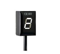 Motocicletta Per CBF500 Per CBR250R Per NRX1800 Valkyrie Rune Per VT750 Per VTX1300 Accessori Indicatore Marcia 1-6 Livello Display Della Velocità Indicatore Cambio Marcia(White)