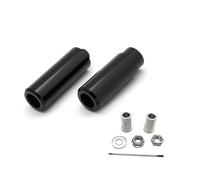 Motocicletta Per Suzuki SV650 SV650S SV1000 SV1000S DL650 DL1000 No Cut Frame Slider Pad Crash Protezione Dalle Cadute Parte Moto Protezione Dalla Caduta(Nero)