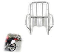 Motocicletta Portapacchi Per Honda XR 250 400 1996-2000 2001 2002 2003 2004 XR250 XR400 Moto Sedile Posteriore Portapacchi Cargo Supporto Staffa Di Supporto(Silver)