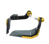 Motocicletta Protezioni Paramani Moto Per Tricity 125 155 300 TUTTI Per GLI ANNI Parabrezza Protettore Scudo Paramano(Gold)