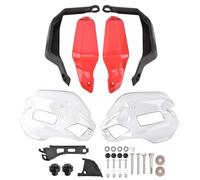Motocicletta Protezioni Paramani Moto Per XL 750 Per Transalp 2023-2025 Moto Paramani Schermo Protezione Per Le Mani Estensione Shield Protector Kit(Red-Clear)