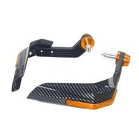 Motocicletta Protezioni Paramani Moto Per ZEEHO AE8 S + AE2 AE4 AE6 AE4i Manubrio Paramani Scudo Protezione Le Mani Leva Parabrezza Protezione Schermo(Orange-B)