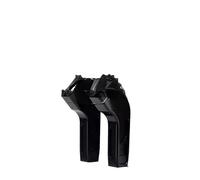 Motocicletta Riser Manubrio Kit riser manubrio pullback stile Club Thug da 4 "- 14" per Sportster Dyna Softail S FXBB Touring Street Bob Low Rider