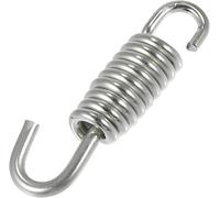 Motocicletta Scarico Tubo Molle 40Mm Silenziatore Girevole Molla Ganci