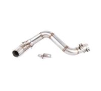 Motocicletta Silenziatore Scarico Per 125 150 200 390 2012-2016 Marmitta Completa Con Tubo Di Collegamento Centrale Slip On Per Scarico Moto(Type A)