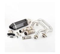 Motocicletta Silenziatore Scarico Per Kawasaki Per ER6N ER6F Per Versys 650 Z650 Per Ninja 650 2012-2022 Marmitta Completa Per Moto Escape(F)