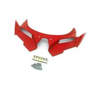 Motocicletta Spoiler Aerodinamico Per ZX-25R Per ZX4RR Per RZ Per ZX25R Per ZX4R 2020-2023 Anteriore Alette Aerodinamiche Carenatura Anteriore Protezione Inferiore Copertura Protezione(Rosso)