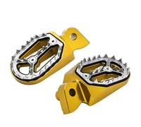 Motocicletta Telaio pedane Compatibile con Yamaha per Yz450f 2004 2005 2006 2007 2008 2009 2010 2011 2012 2013 2014 2015 2016 Pedane per Corsa Pit Bike Poggiapiedi in Alluminio
