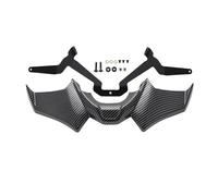 motocicletta Winglet Kit spoiler Per MT-07 SP Per MT 07 2021 2022 2023 Sport Downforce Spoiler Anteriori Naked Deflettore Alare(Aspetto in fibra di carbonio)