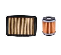 Motociclette Accessori Kit Filtro Aria E Filtro Olio Per Moto Per Yamaha XMAX250/300/ABS 2017-2024 MWD Per TRICTY300 2020-2024(Jaune)