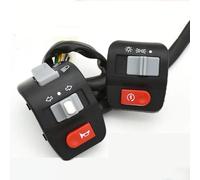 Motociclette Interruttore di Accensione Compatibile Con Yamaha 1 Paio Di Interruttori Per Manubrio Moto Per Bici Elettrica Per Scooter Segnale Fendinebbia Elettrico Clacson A Pulsante ON-OFF