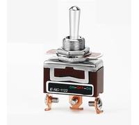 Motociclette interruttori Interruttore interruttore a bilanciere punto argento a levetta a 6 pin a 3 marce a SPST Interruttore manubrio(3Pin 32A E-SG-1122)