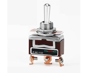 Motociclette interruttori Interruttore interruttore a bilanciere punto argento a levetta a 6 pin a 3 marce a SPST Interruttore manubrio(3Pin 32A E-SG-1122)
