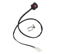 Motociclette interruttori Interruttore Manubrio Mo Accessori per universali per Dual Sport Dirt Quad Start Horn Kill Off Stop Switch Button(Red)