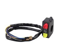 Motociclette interruttori Interruttore Manubrio Mo Interruttori modificati per multifunzione da 7/8" Para clacson, fari, indicatori di direzione, avviamento elettrico, pulsante di spegnimento(RIGHT)
