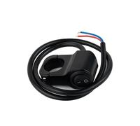 Motociclette interruttori Interruttore Moto 1PC Interruttore ON/OFF per faro da manubrio per moto Pulsante luce Interruttore per faretto fendinebbia impermeabile in lega di alluminio(Black)