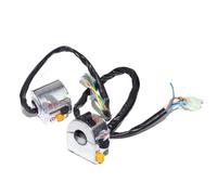 Motociclette interruttori Interruttore Moto Interruttore manubrio destro e sinistro per moto e scooter da 22 mm per retro scooter, clacson, fendinebbia, interruttore di illuminazione(1Pair Without Lev