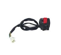 Motociclette interruttori Interruttore Moto Interruttori per manubrio moto da 22 mm, sinistro e destro, clacson, indicatori di direzione, fari, avviamento elettrico, controller per manubrio(RIGHT)