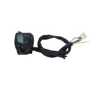 Motociclette interruttori Interruttore Moto Interruttori per manubrio moto da 22 mm, sinistro e destro, clacson, indicatori di direzione, fari, avviamento elettrico, controller per manubrio(LEFT)