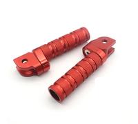 Motociclette Piastra Per CB50R 2004 Per CB500 2013-2014 Per CB900F-Hornet 2002-2007 Per CB1000 1994-1995 Moto 1 Coppia Di Pedane Anteriori Poggiapiedi Poggiapiedi Regolabili(Red)