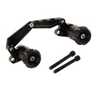 Motociclette protezioni motore Adatto per Honda Pcx125/150/160 Forza300/350 Nss Adv350 Tubo di scarico modificato Bastone anticaduta Protezione anti-collisione Base del Motore(BLACK)