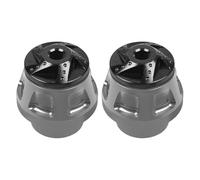 Motociclette protezioni motore Forcella con perno sferico anticollisione per ruota anteriore adatta per Honda PCX 125 150 160 adatta per Forza 300 350 NSS350 ADV Base del Motore(TItanium)