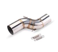 Motociclette Scarico Tubo Tubo Di Scarico Centrale Per Benelli TRK 502X TRK502X TRK502 502 X Tubo Di Scarico Centrale Modificato, Raccordo In Acciaio Inox, Slip-on Silenziatori