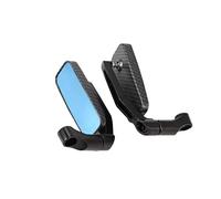 Motociclette Specchietti Laterali 2 Pezzi Coppia Specchietti Retrovisori Moto Specchietti Retrovisori Specchio Convesso Posteriore 8 Mm 10 Mm Fibra Carbonio(Carbon fibre)