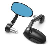 Motociclette Specchietti Laterali Moto 2 Pezzi Specchietti Laterali Retrovisori Neri