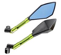 Motociclette Specchietti Laterali Per ER-6N Per ER-4N Per ER6N Per ER4N Per Versys 650 1000 Per W800 Per W650 Specchietti Retrovisori Laterali Per Moto Maniglia Motociclo Specchietto(Long Green)