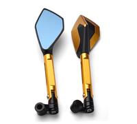 Motociclette Specchietti Laterali Per Hornet 900 600 250 Per CB600F Per CB 600F Per CB600 F Specchietti Retrovisori Per Moto Specchietti Laterali Anti-vertigine(Gold)