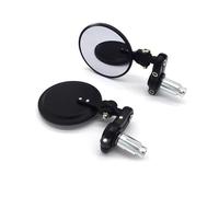 Motociclette Specchietti Laterali Per Monster Per GT Per Serie Per Hypermotard Accessorio Montaggio Moto Specchietti Retrovisori Estremità Manubrio 7/8" 22 Mm Maniglia Motociclo Specchietto(Black 2)