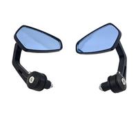Motociclette Specchietti Laterali Per MSX125 Per CB500F Moto Manubrio Da 7/8" 22 Mm Specchietto Retrovisore Laterale Accessori Di Ricambio Per Moto Maniglia Motociclo Specchietto(BlueLenses)