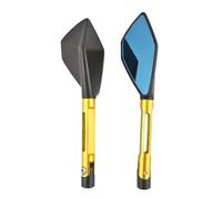 Motociclette Specchietti Laterali Per Nexus Per Serie Per Runner Per Serie 8 Mm 10 Mm Specchietto Retrovisore Per Moto Accessori Ausiliari Per La Retromarcia(Gold)